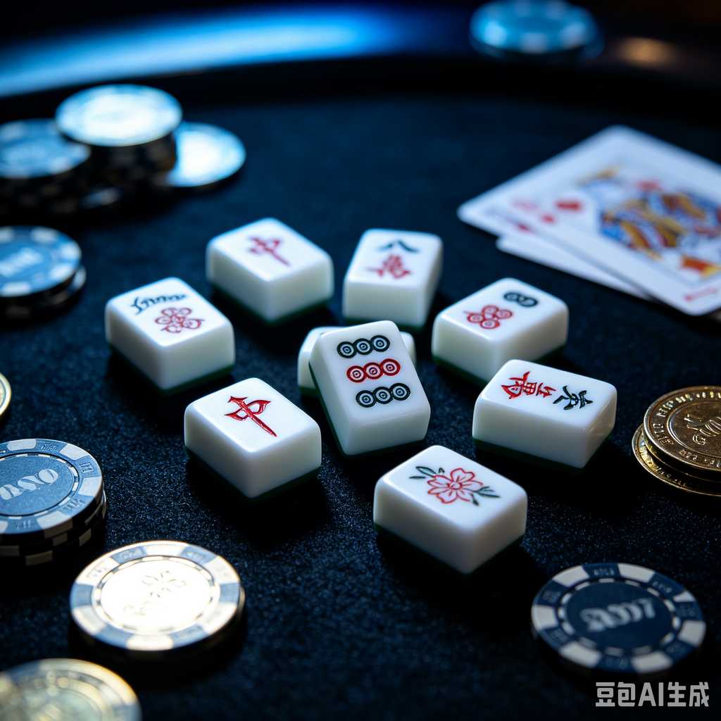 green transparent mahjong tiles