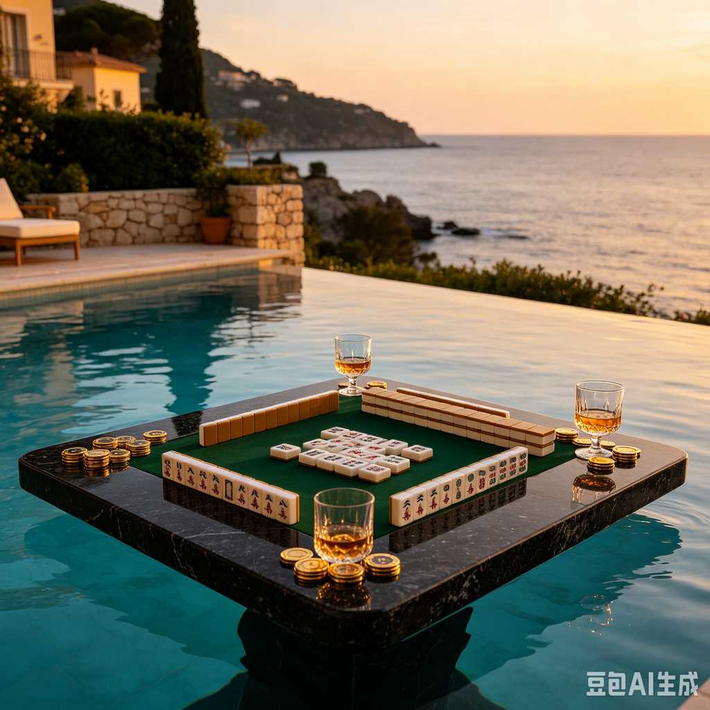 mahjong table cover mat
