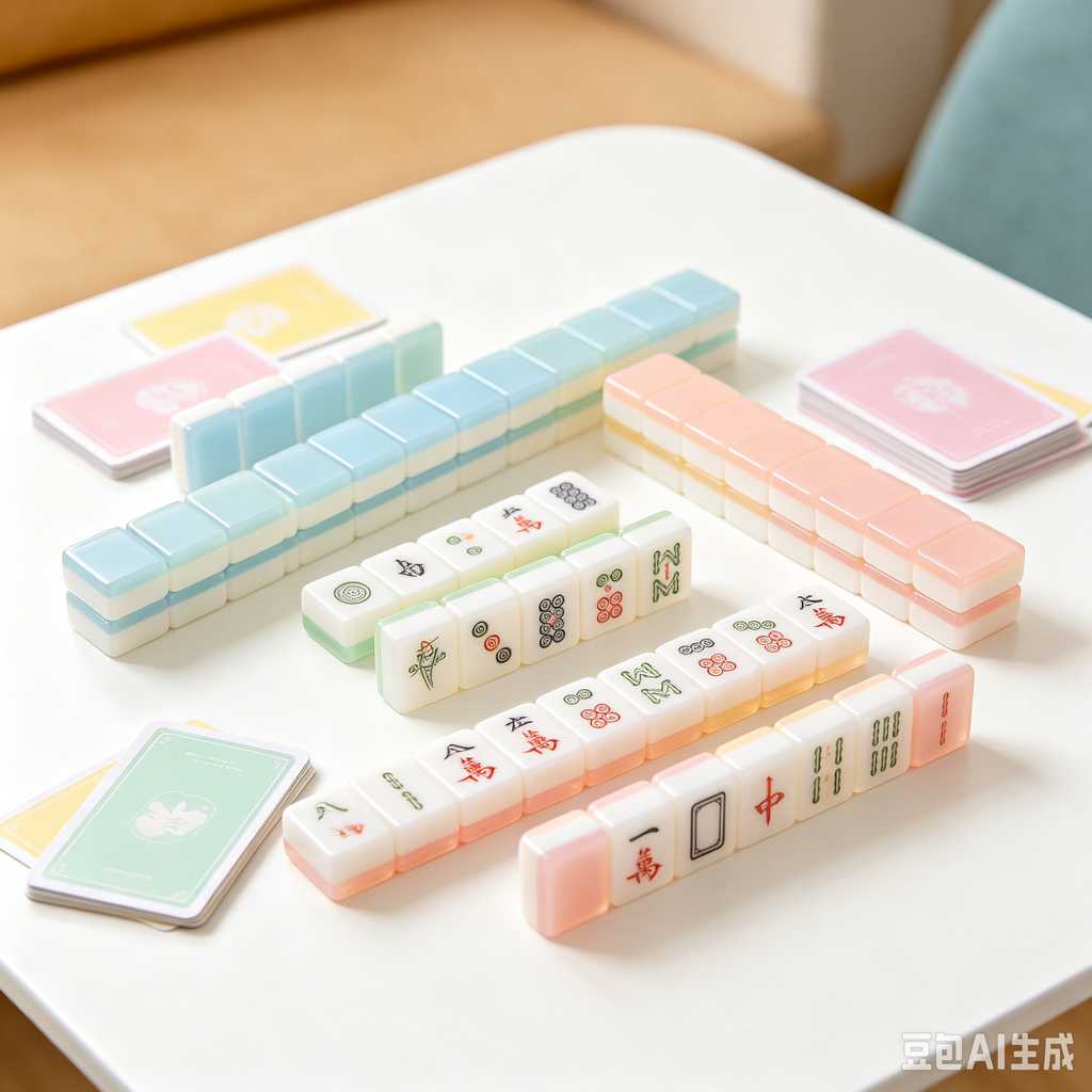 black luxury mahjong set