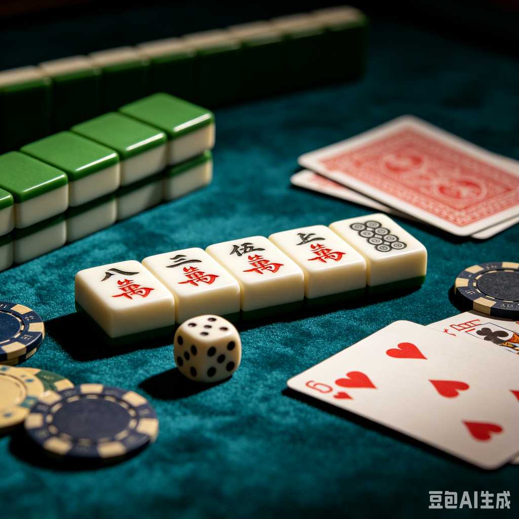 ornamental mahjong tiles