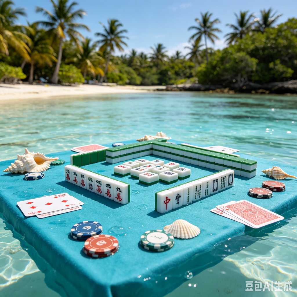 wooden mahjong set